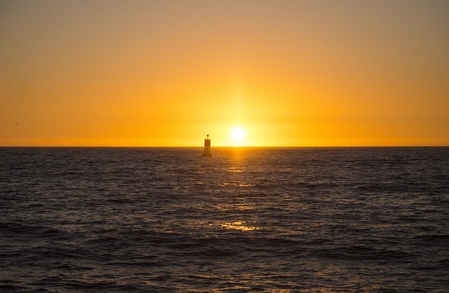 Landscape photography, ocean and sunset photo taken with Nikon D7100